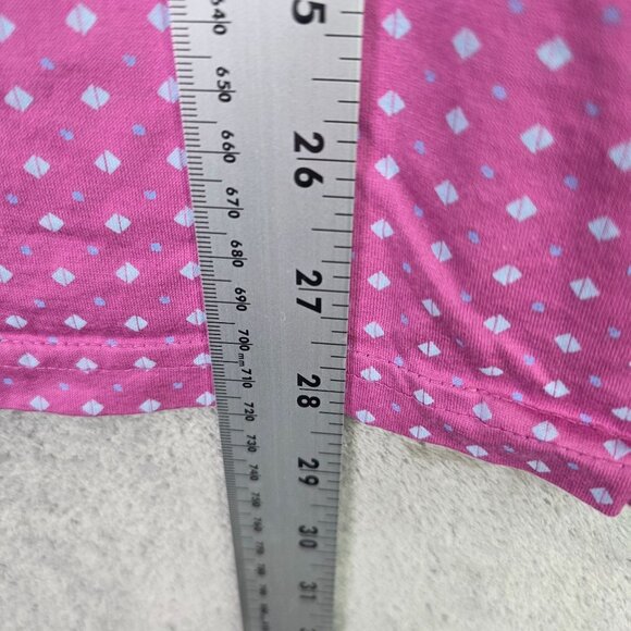 Mens Jos. A. Bank Traveler Pink & Blue Polo Shirt 100% Cotton Short Sleeve XXL - Picture 6 of 7